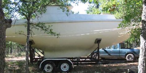 Low-Cost Root Cellar: Bury a Boat! Image